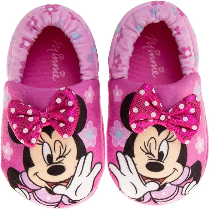 Josmo Kids Unisex-Child Minnie Slipper (Toddler/Little Kid)