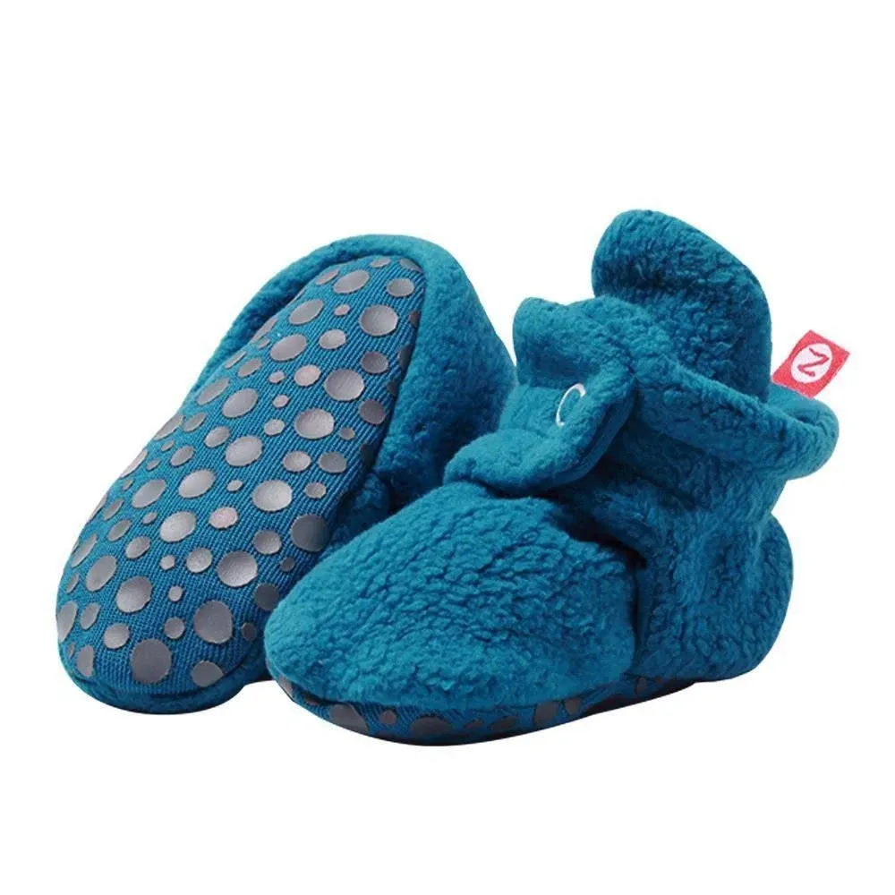 Zutano Cozie Fleece Gripper Baby Bootie