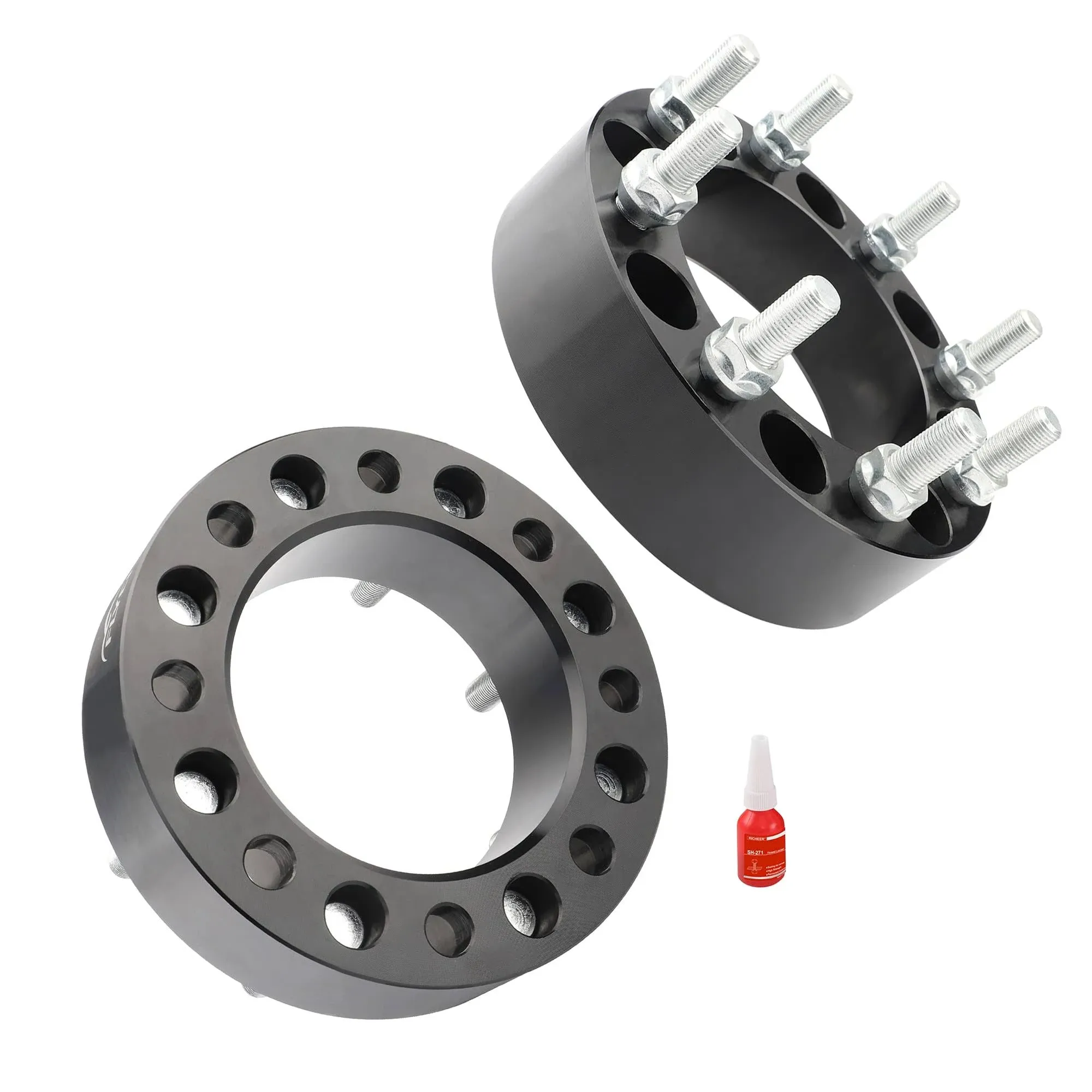 Richeer 2&#039;&#039; 8x6.5 Wheel Spacers for 1994-2011 Ram 2500 Ram 3500, 8x165.1mm Wh...