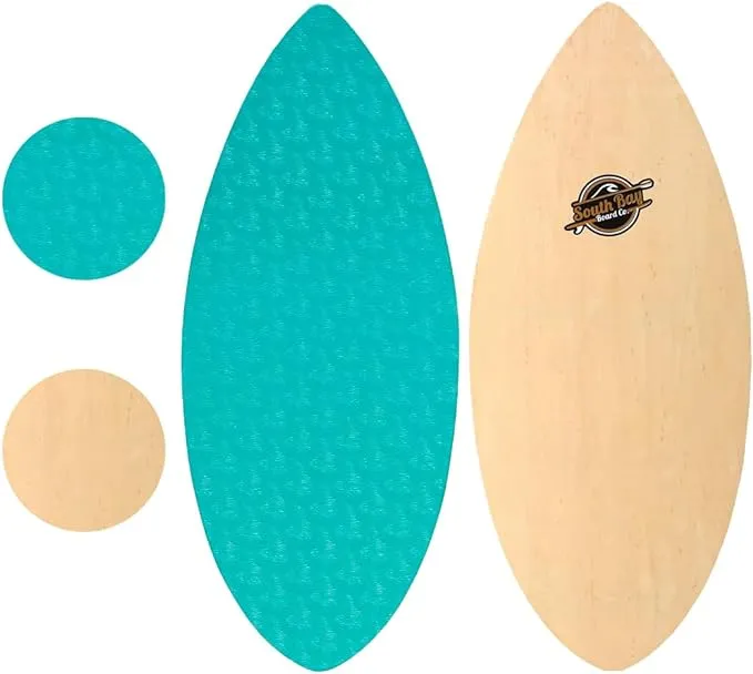 41" Skipper Beginner Skimboard White by South Bay Board Co.