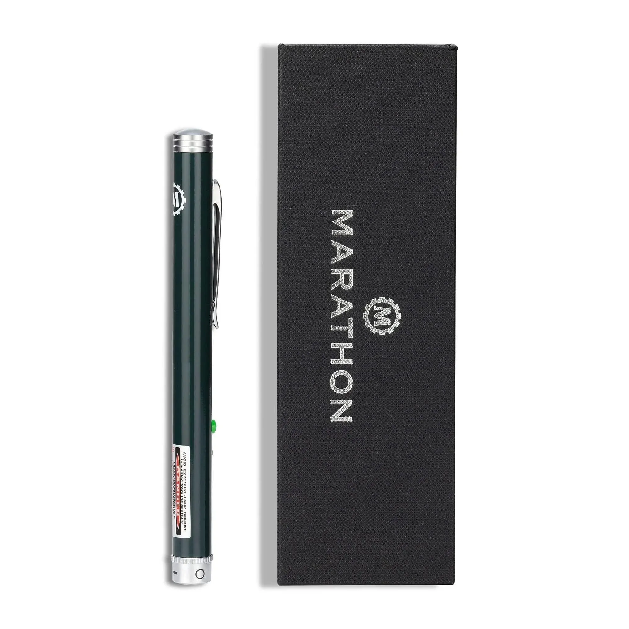 Marathon Multi Symbol Laser Pointer, Green - 20X Brighter Than Red Laser - 1