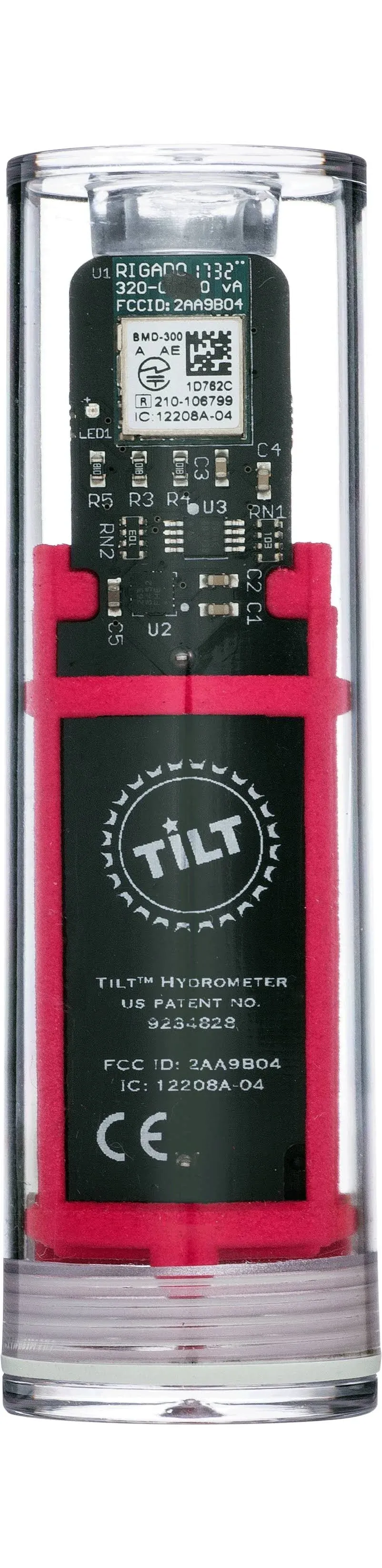 Tilt Digital Wireless Hydrometer And Thermometer For Smartphone Or Tablet (Pink)