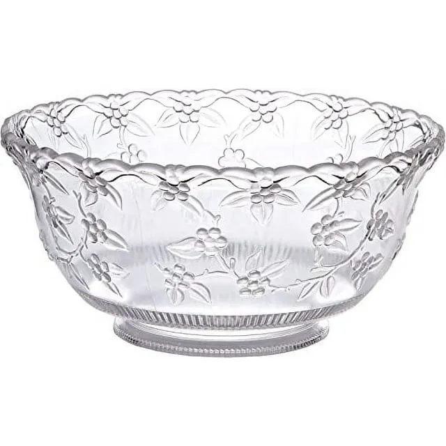 Crystalware 20061 12 Quart Large Punch Bowl