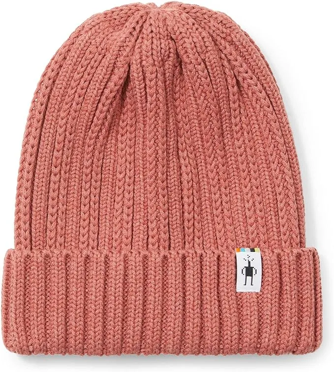 Smartwool Rib Hat - Dusty Cedar Heather