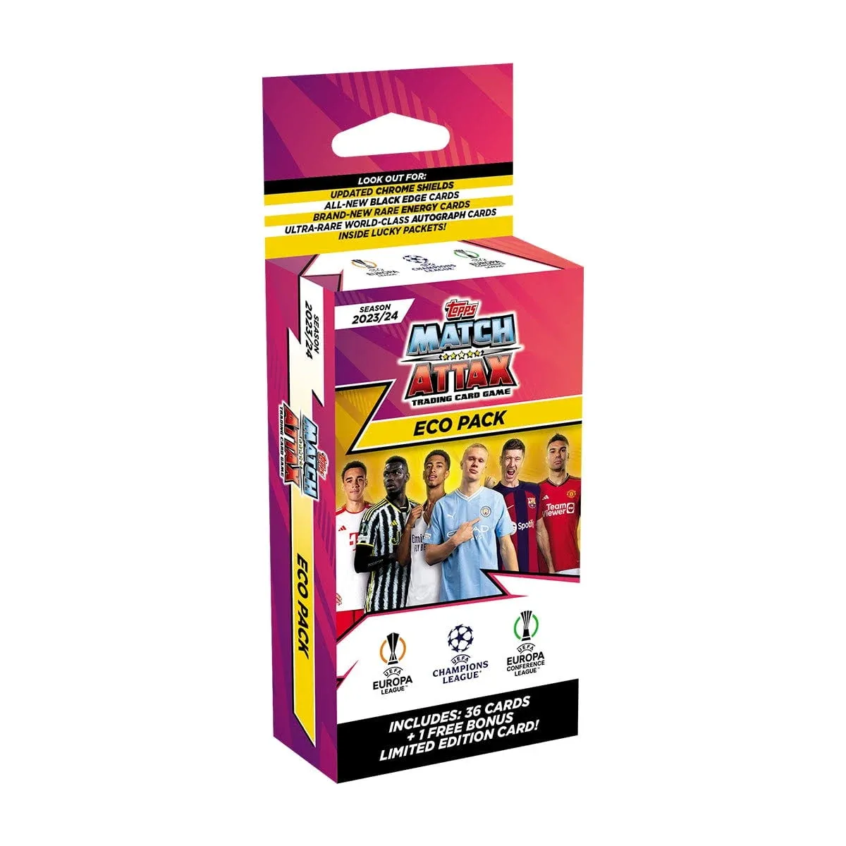 UEFA Match Attax Champions League 2023/2024 Edition Mega Booster Eco Box