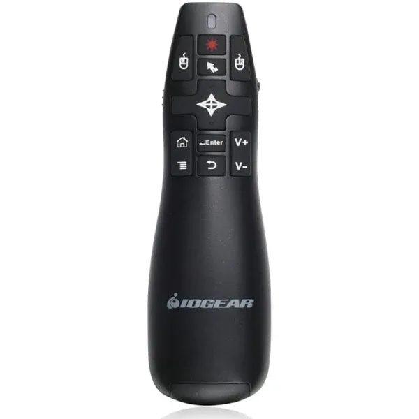 Iogear Gyro Presenter Mouse with Red Laser (GME430R)