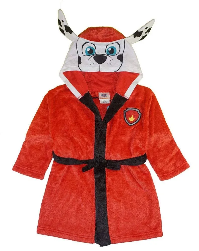 Paw Patrol Nickelodeon Boys' Toddler 3D Plush Robe