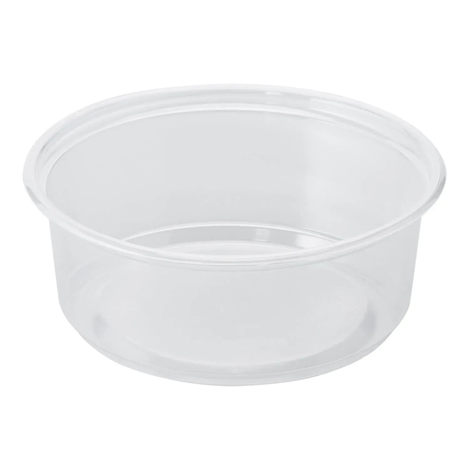 Bulk Lightweight Deli Containers, 8 oz, PP Plastic - 500 pcs