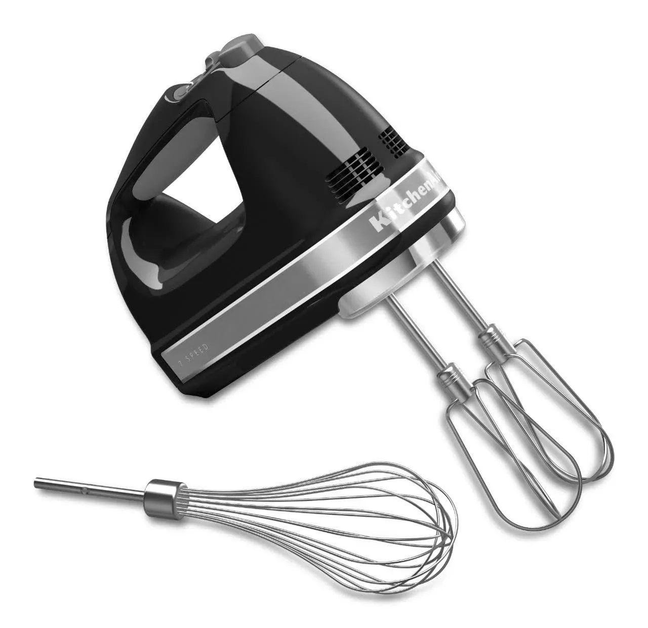 KitchenAid - 9-Speed Hand Mixer - Onyx Black