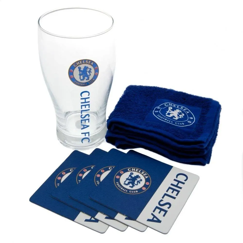 Chelsea FC Football Club Mini Bar Set Official Football Merchandise