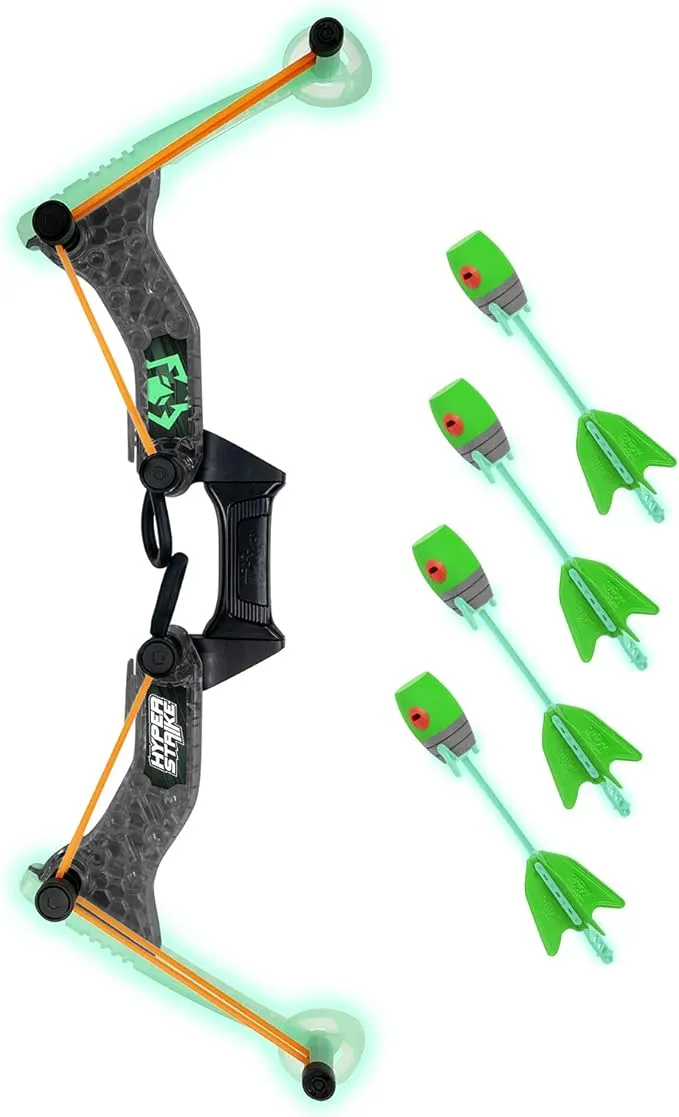 Zing Sports HS471-SC Glow In The Dark HyperStrike Bow and Long Distance Arrows