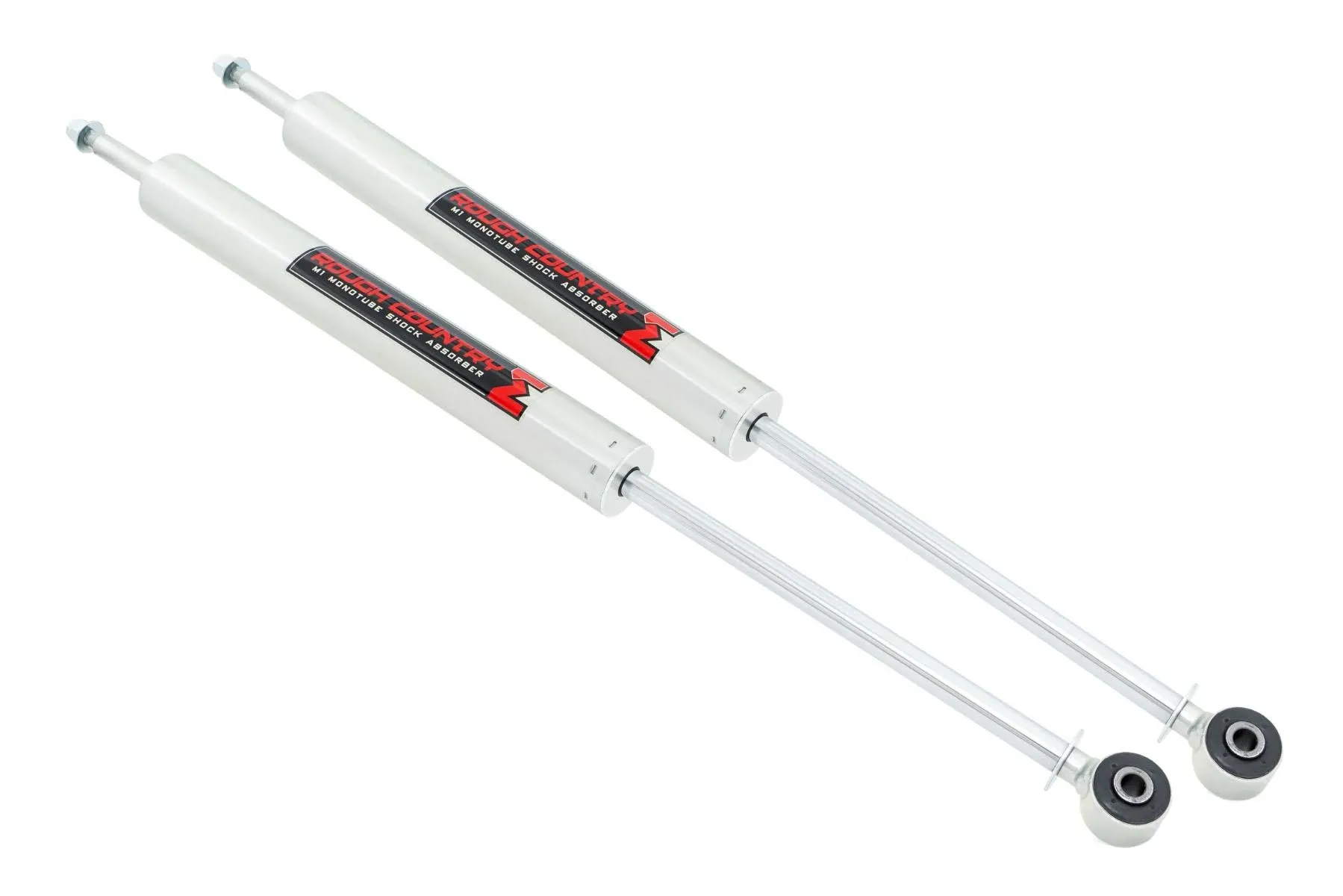 Rough Country M1 Monotube Front Shocks for 0 to 4-Inch Lift (07-10 Sierra 3500 HD)