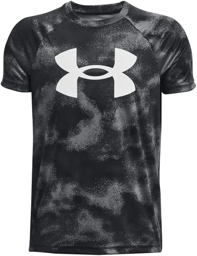 Under Armour Boys' Tech Big Logo Printed Short-Sleeve T-Shirt