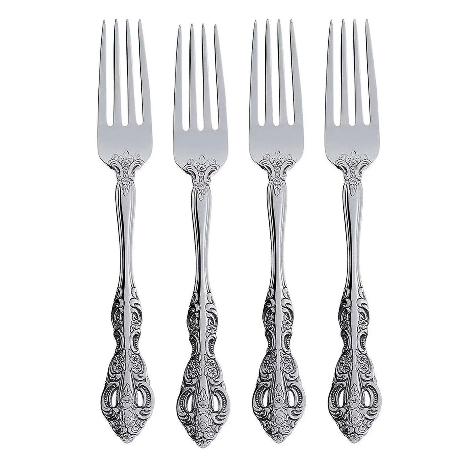 Oneida 2765004C Michelangelo Fine Flatware Dinner Spoons, Set Of 4