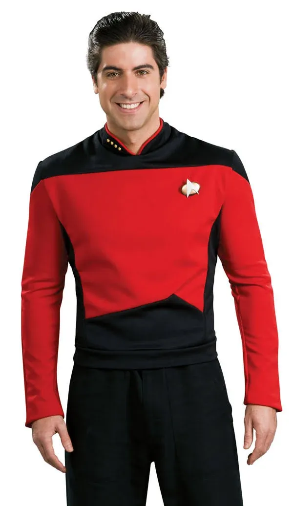 Star Trek Next Generation - Red Shirt Deluxe Adult Costume