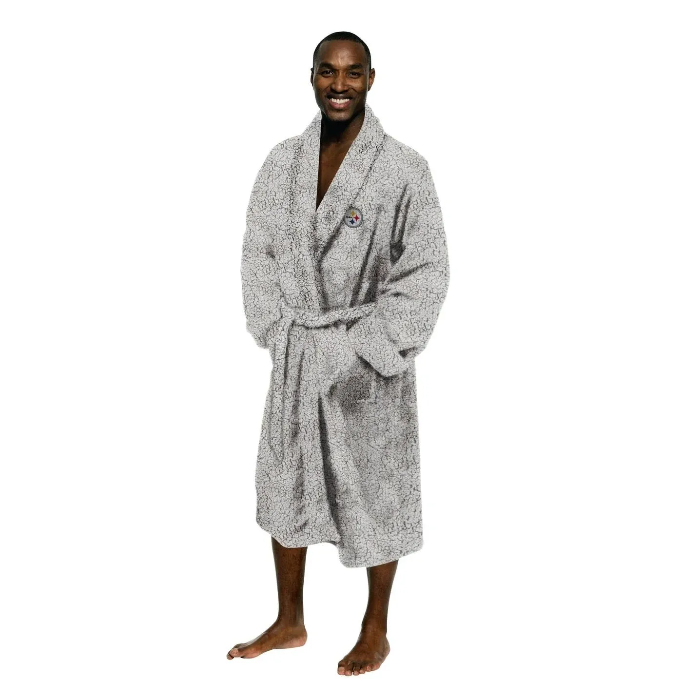 Pittsburgh Steelers Sherpa Bathrobe