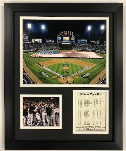 Legends Never Die &#034;Chicago White Sox 2005 MLB World Series - U.S. Cellular Fi...