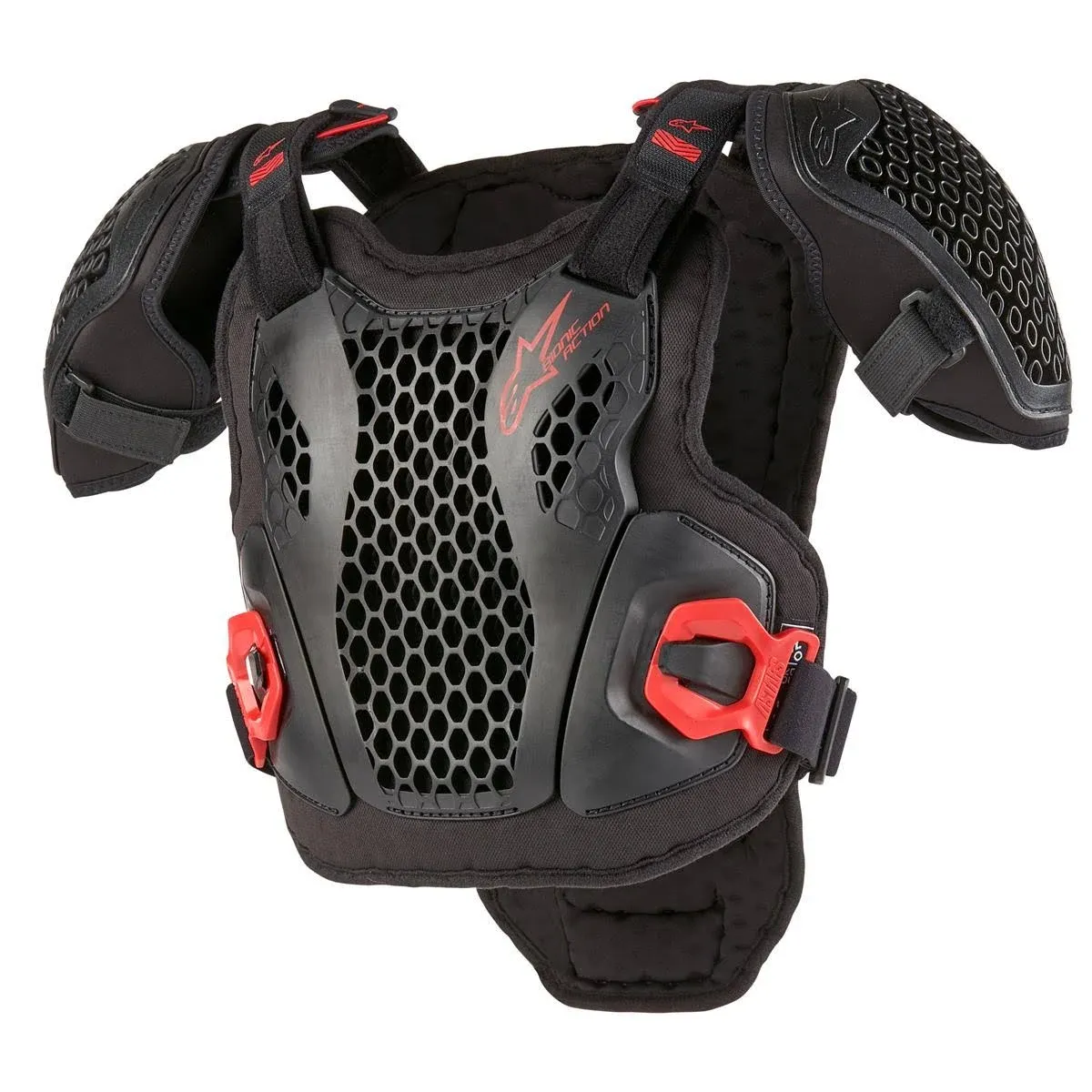 Alpinestars Youth Armour, Chest - Bionic Action (Black/Red)