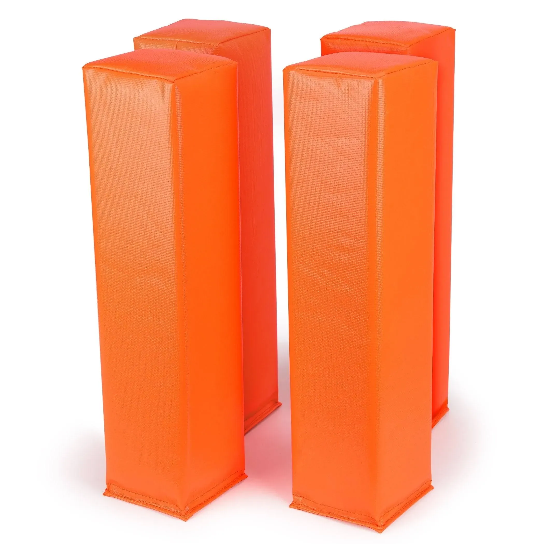 GoSports 18&#034; x 4&#034; Football End Zone Pylons Markers - Set of 4