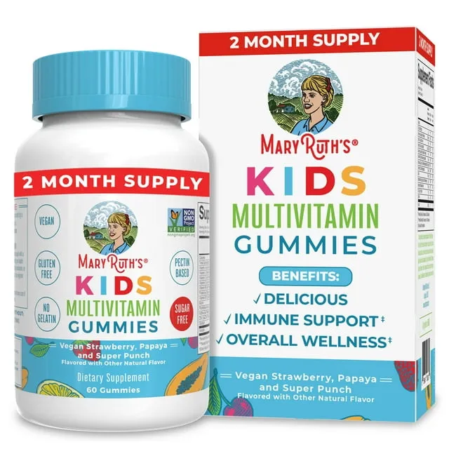 MaryRuth's, Kids Multivitamin Gummies, 60 Count