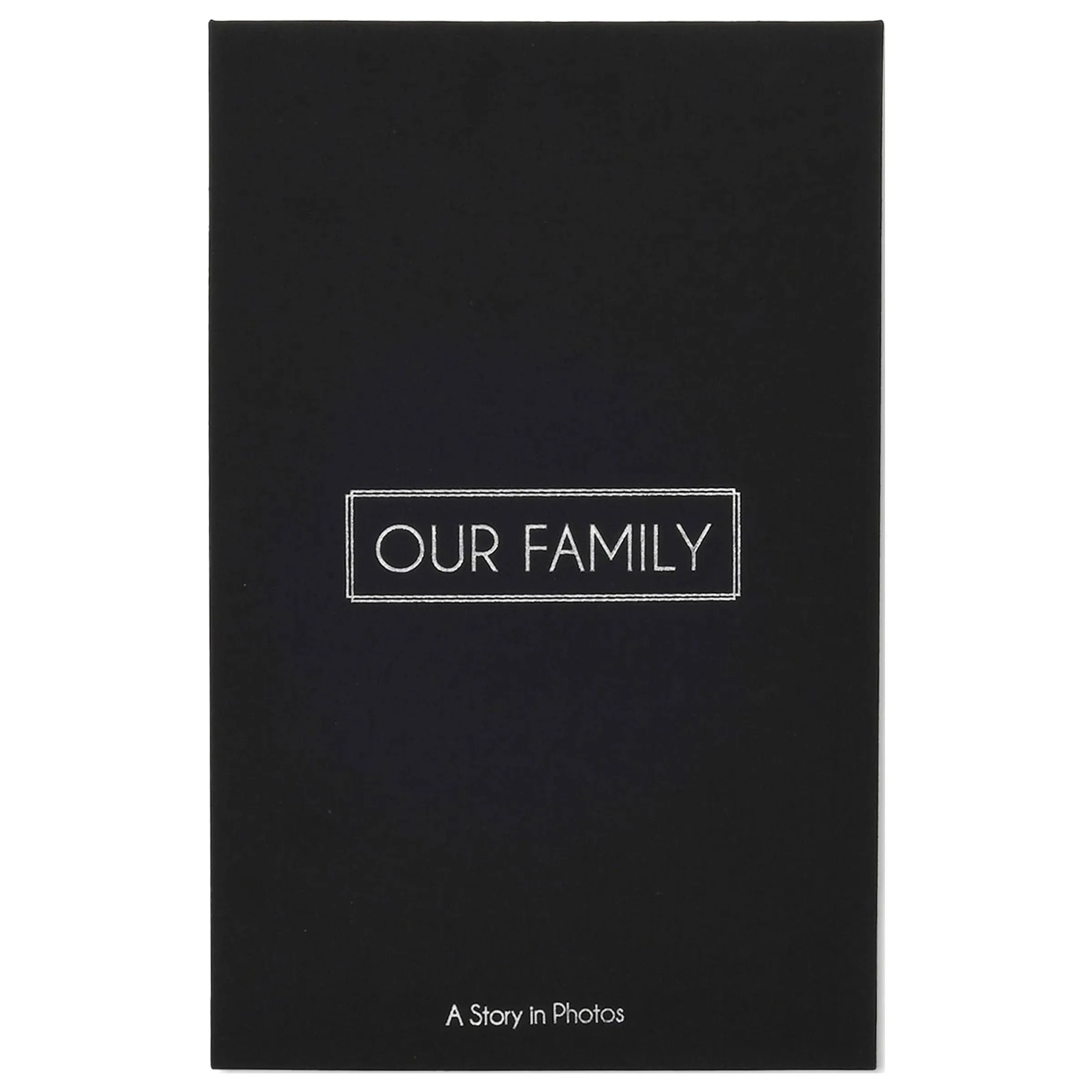 New View Gifts & Accessories Our Family Photo Album Table Decor, Black