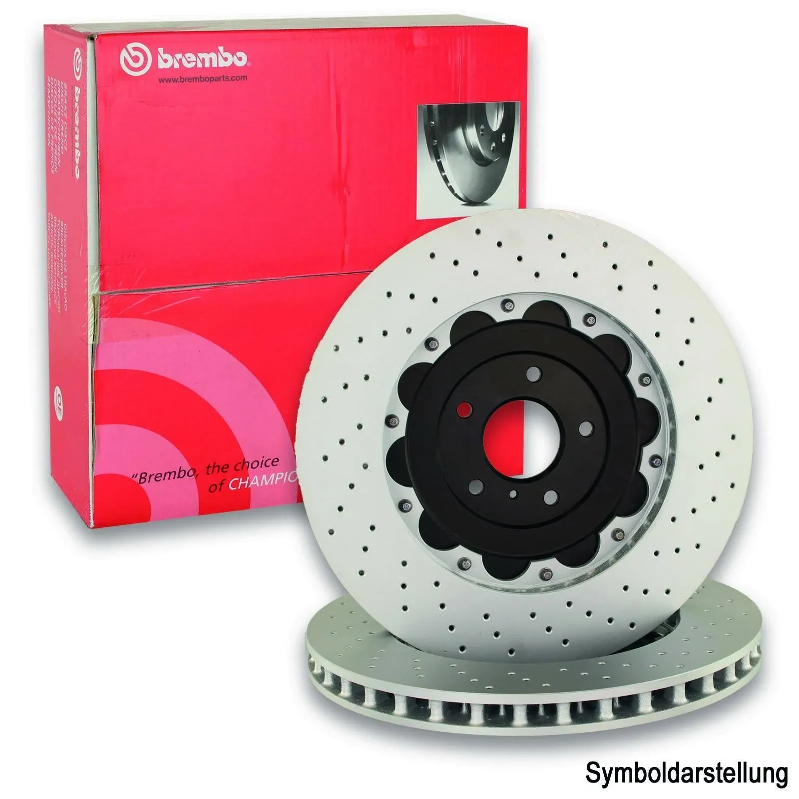 Brembo 11-21 Nissan GT-R/2023 GT-R Front Premium OE Equivalent Rotor - 09.B386.13