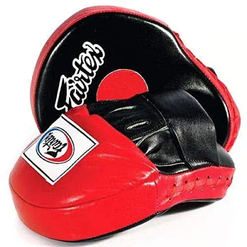 FAIRTEX ULTIMATE CONTOURED FOCUS MITTS FMV9 PUNCHING TRAINING MUAY THAI BOXING