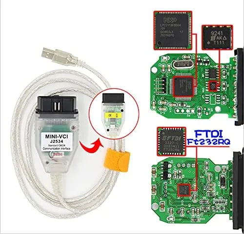 MiCondora OBD2 Diagnostic Cable Enhanced for Toyota Lexus ,Supporting Techstream