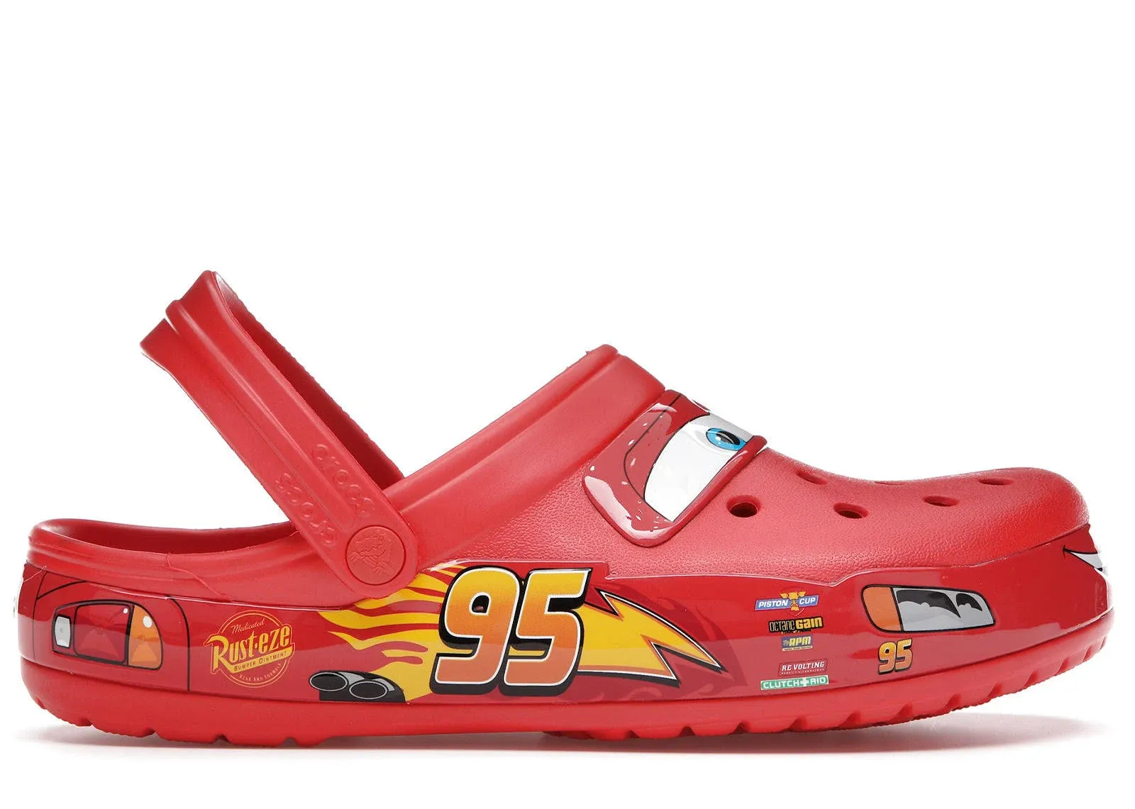 Size 9 Men&#039;s- Crocs Classic Clog Lightning McQueen 2021. Brand New/DS