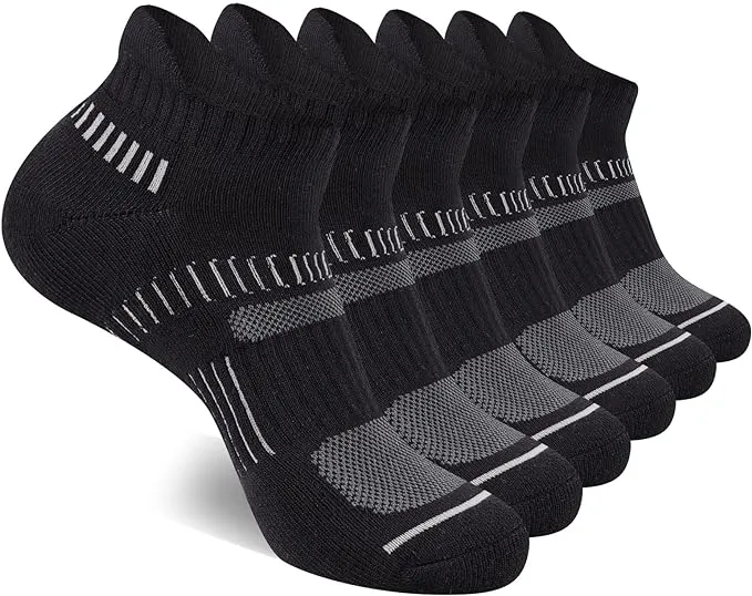 Cooplus Men's Performance Athletic Ankle Socks