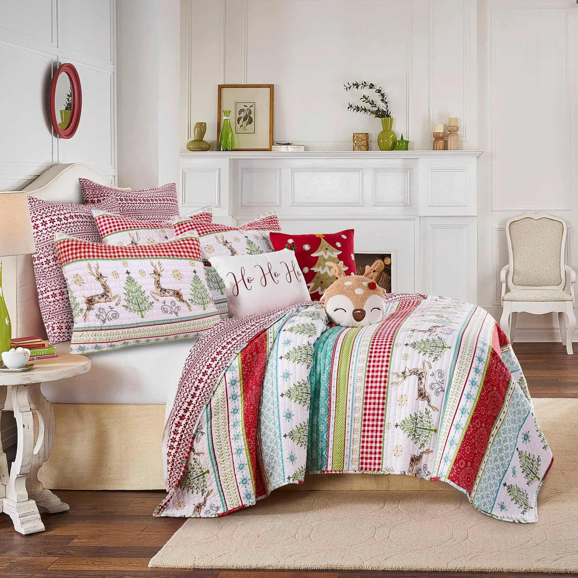 Levtex Home Merry & Bright Comet & Cupid Quilt