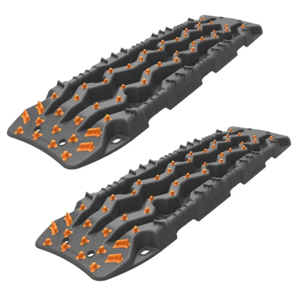 ARB USA Tred Pro Off Road Vehicle Recovery Traction Mat Board, Grey/Orange - 2 count