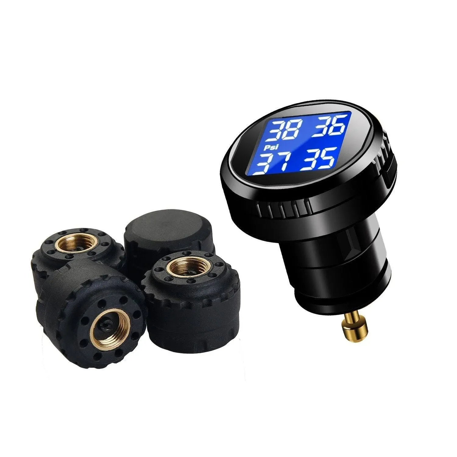 VESAFE Wireless Tire Pressure Monitoring System TPMS for Small Size