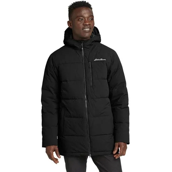 Eddie Bauer Men's Essential Down Parka - Black - XLarge