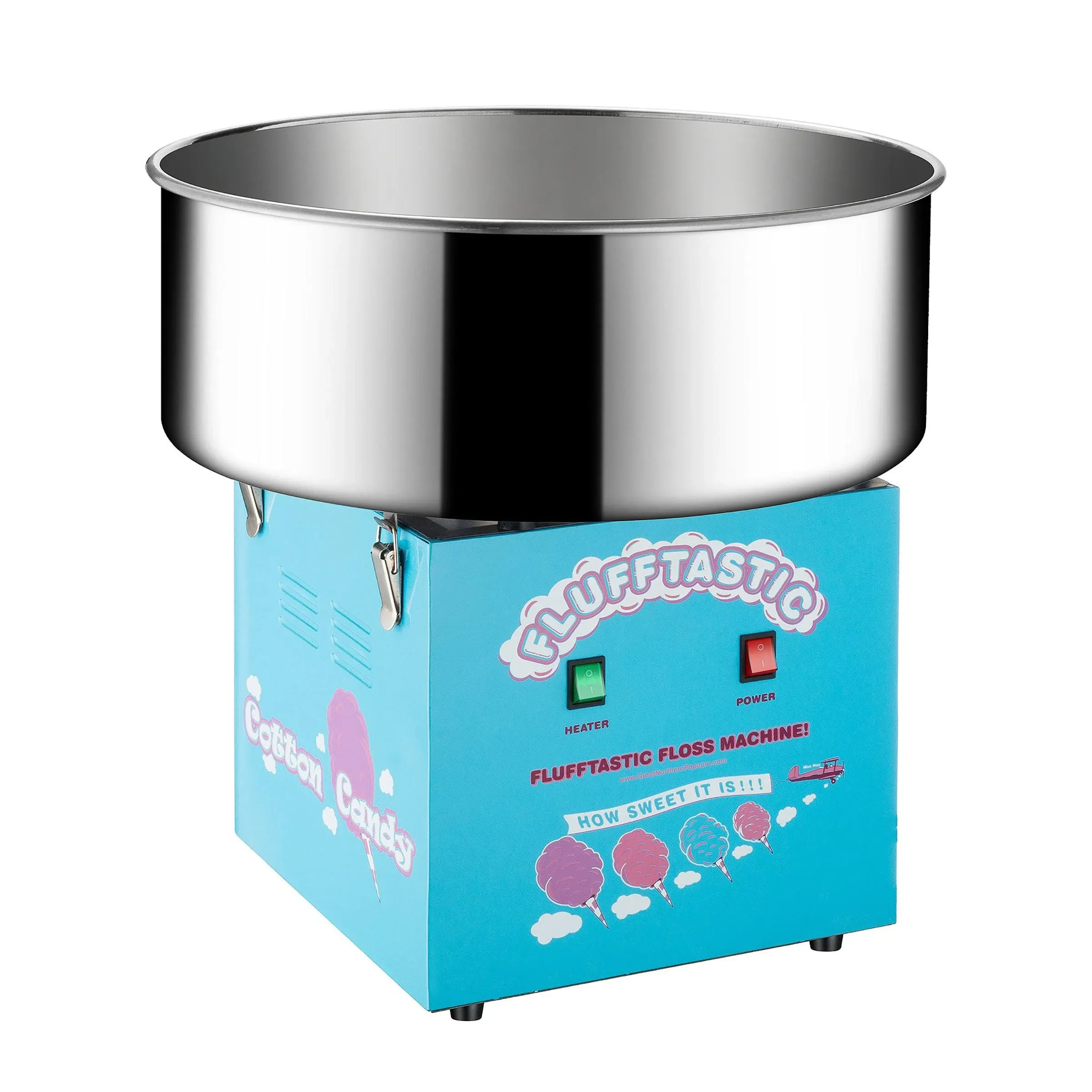 6310 Great Northern Popcorn Cotton Candy Machine Flufftastic Floss Maker Electric