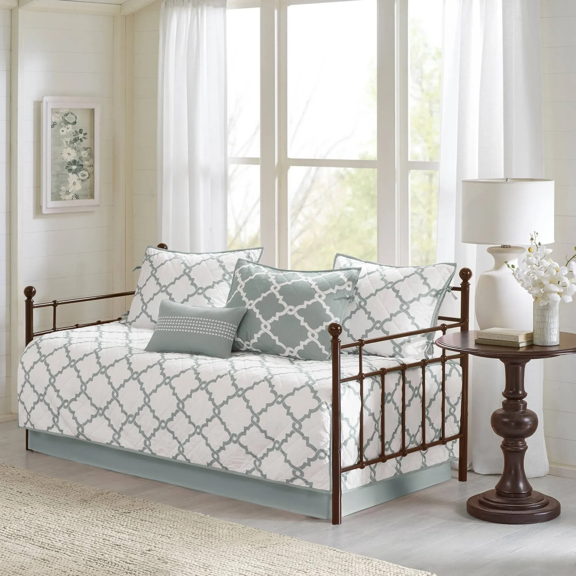 Madison Park Essentials Merritt 6 Piece Reversible Daybed Set