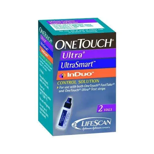 Lifescan 2 Vials Onetouch Ultra Control Solution