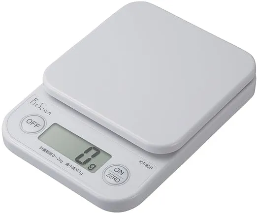 Tanita Cooking Scale KF-200 WH Digital 2kg 1g Unit White Kitchen Cooking NEW