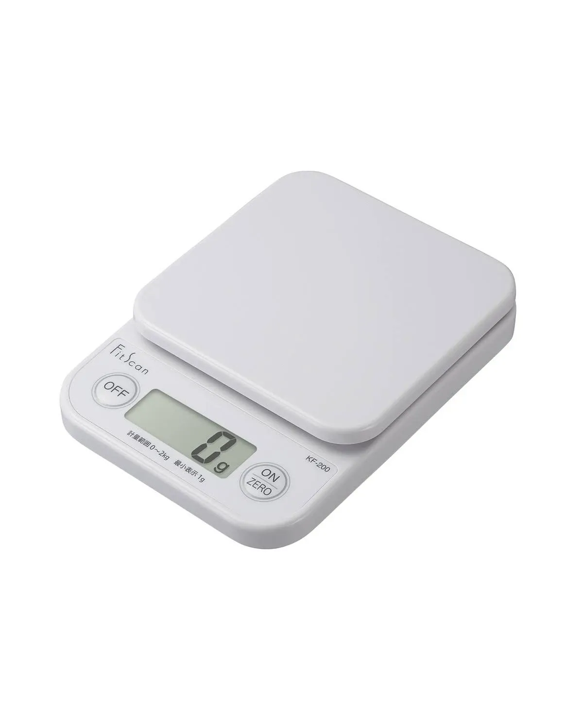 Tanita Cooking Scale KF-200 WH Digital 2kg 1g Unit White Kitchen Cooking NEW