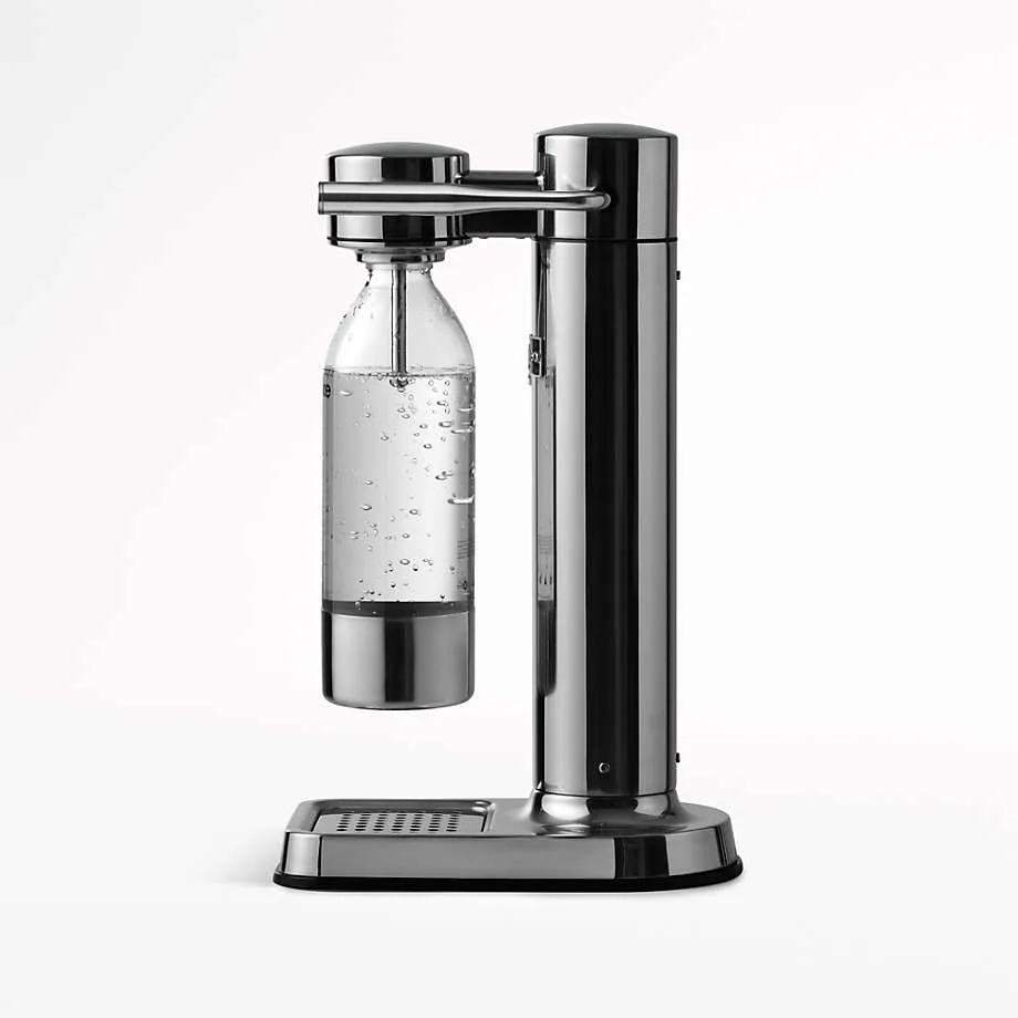 aarke - Carbonator III Premium Carbonator-Sparkling & Seltzer Water Maker-Soda Maker with PET Bottle (Stainless Steel)