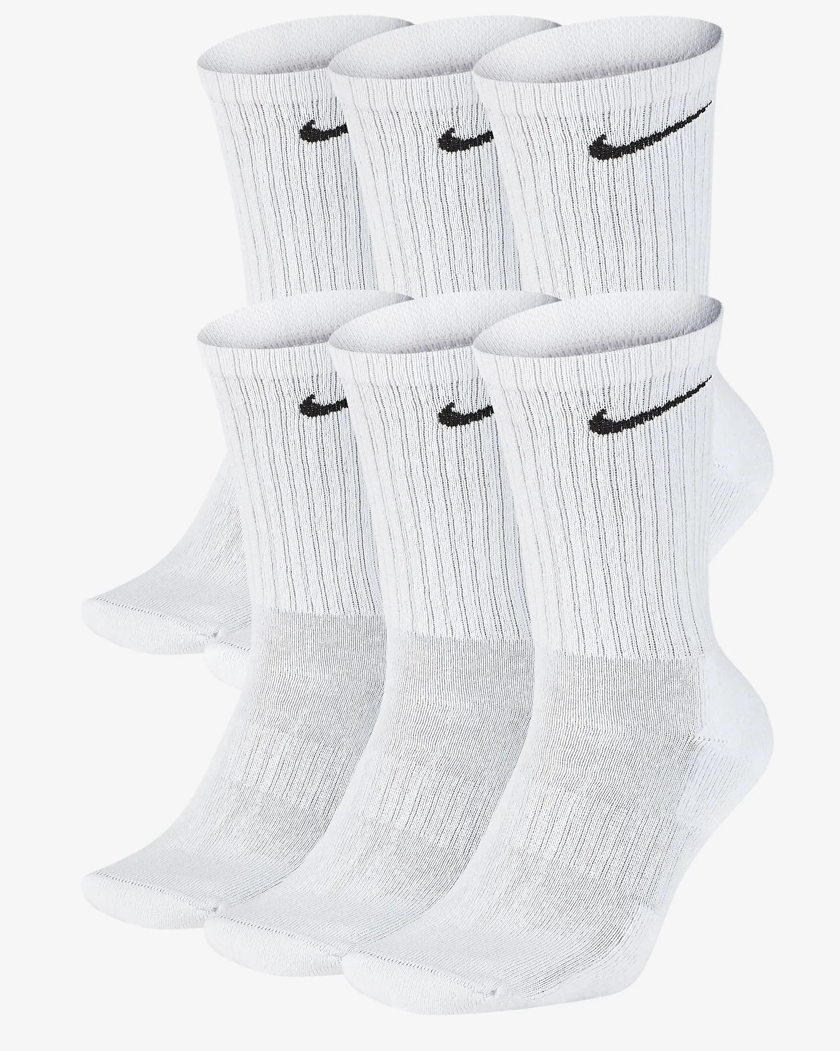 Nike Everyday Cushioned Training Crew Socks (6 Pairs)