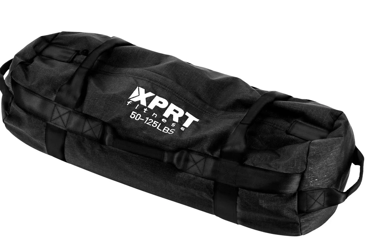 XPRT Fitness Workout Sandbag for Heavy Duty Workout Cross Training 7 Multi-positional Handles