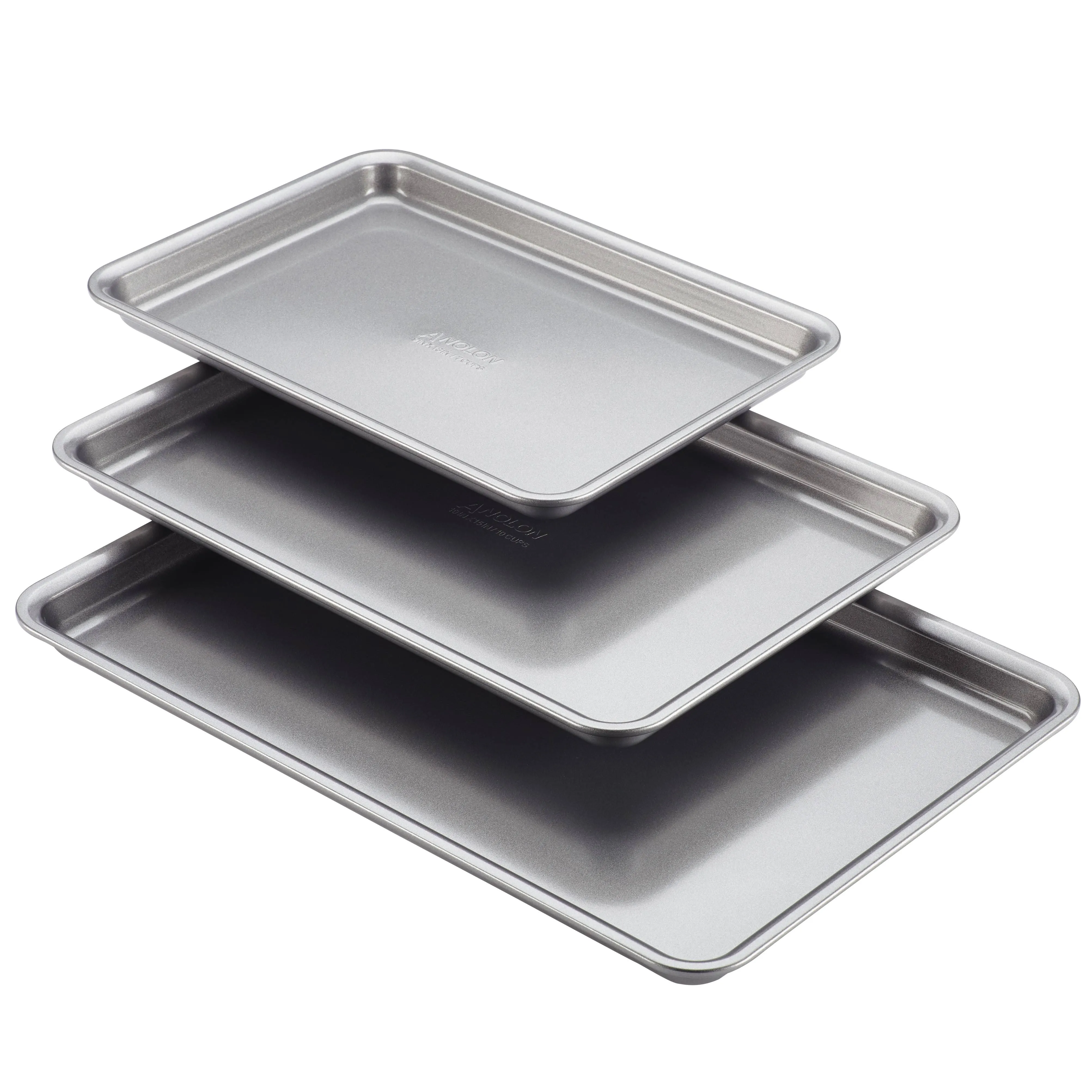 Anolon Gourmet 3-Piece Baking Sheet Set