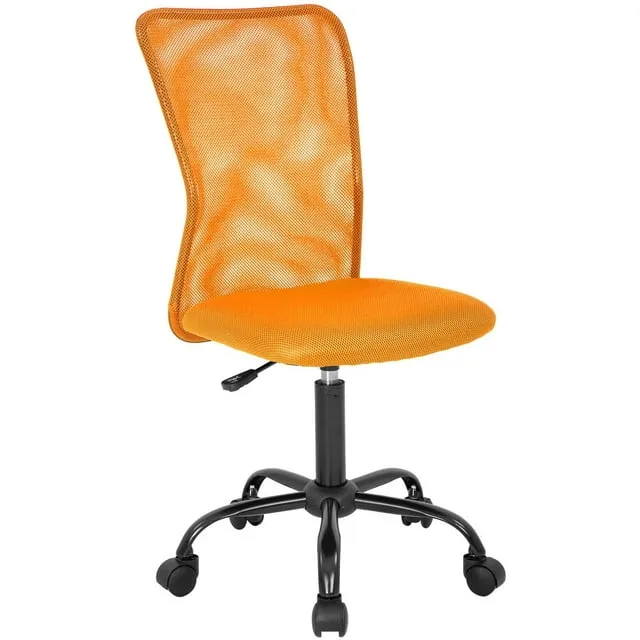 BestOffice Ergonomic Office Chair Desk Chair Mesh Computer Chair Armless Back Support Modern Executive Rolling Swivel Chair with Lumbar Support