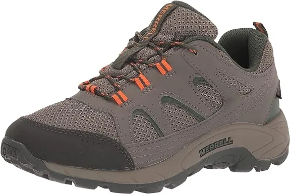 Merrell Youth Oakcreek Waterproof Low Hiking Shoes - Boulder - Size 1