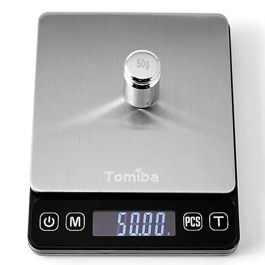 500g Small Scale 0.01g Resolution Digital Touch Pocket Scale Electronic Precision Weed Jewelry Scale