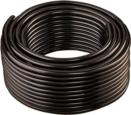 HydroMaxx (1/2" ID x 5/8" OD x 100 ft) Flexible Non-Toxic, BPA Free, Black Vinyl Tubing