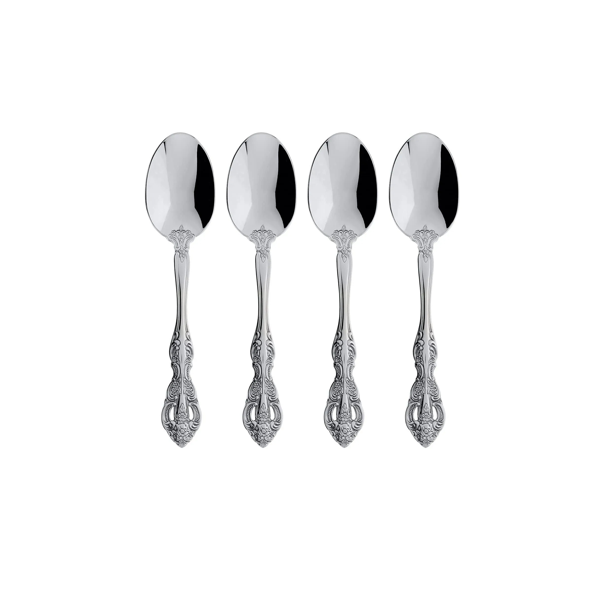 Oneida 2765004C Michelangelo Fine Flatware Dinner Spoons, Set of 4