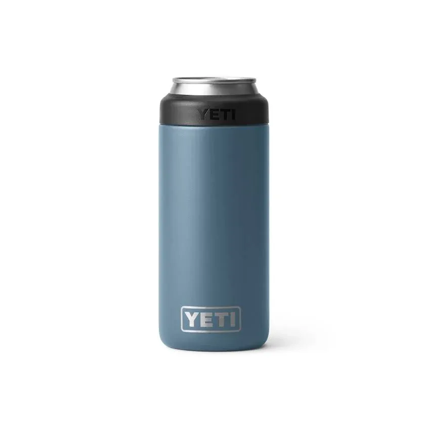 Yeti Rambler 12 oz Colster Slim Can Insulator - Charcoal