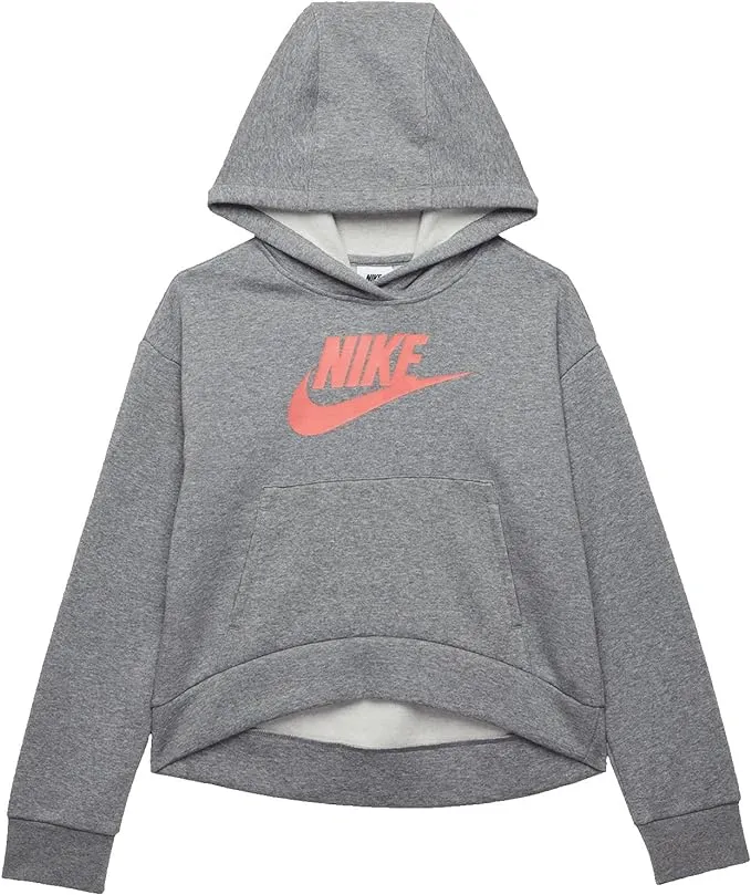 Nike Girl's Sportswear Club Fleece Hoodie (Little Kids/Big Kids)